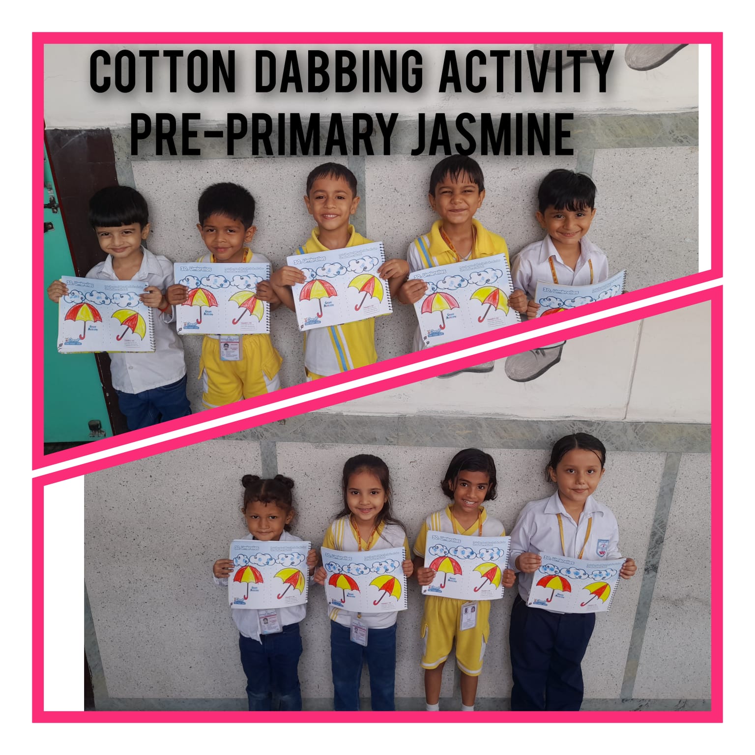 Cotton dabbing activity