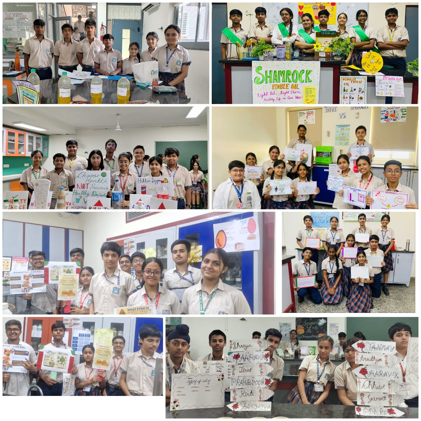 Interhouse competition Food fair activity